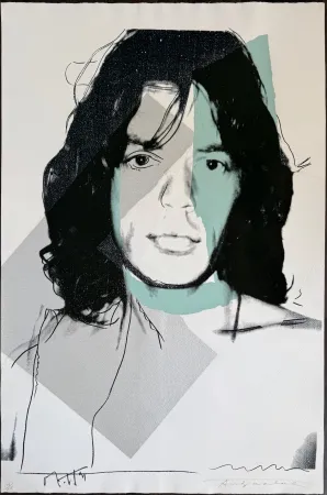 Serigrafía Warhol - Mick Jagger #138