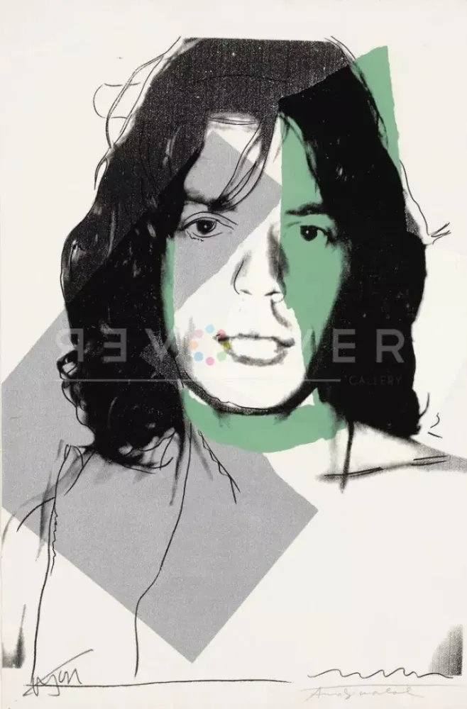 Serigrafía Warhol - Mick Jagger 138