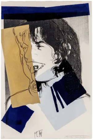 Serigrafía Warhol - Mick Jagger #142
