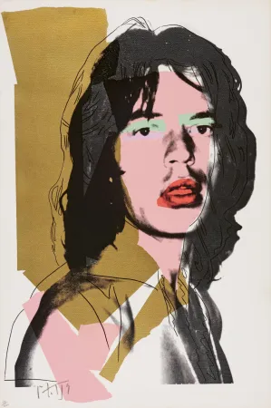 Serigrafía Warhol - Mick Jagger #143