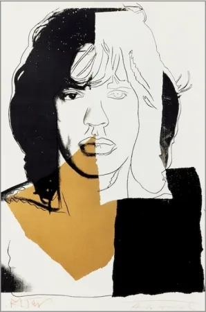 Serigrafía Warhol - Mick Jagger #146