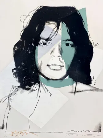 Serigrafía Warhol - Mick Jagger (FS II.138)