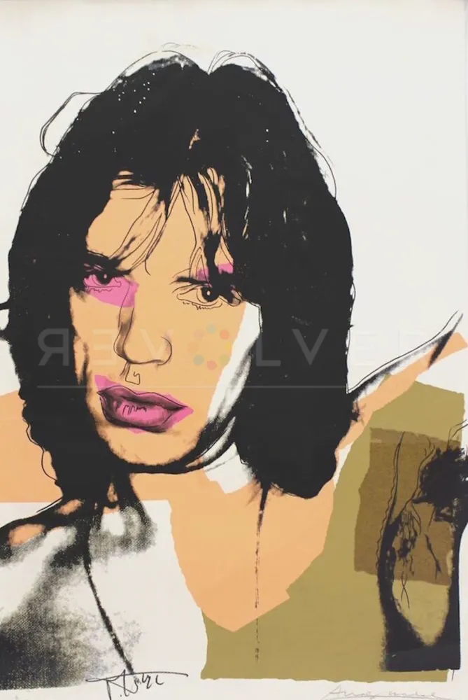 Serigrafía Warhol - Mick Jagger (FS II.141) 