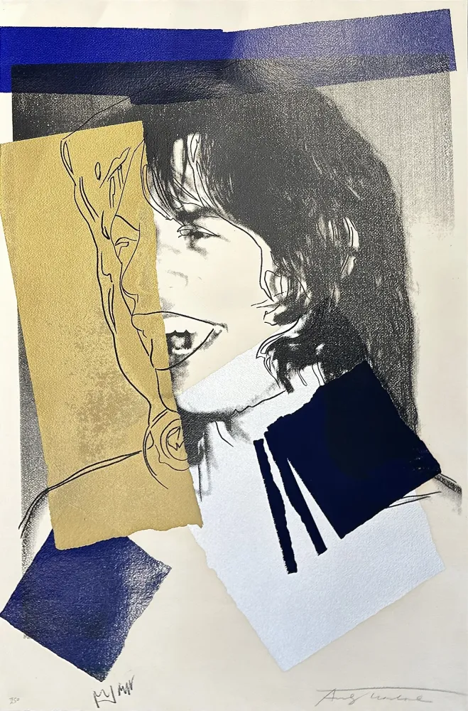 Serigrafía Warhol - Mick Jagger (FS II.142)