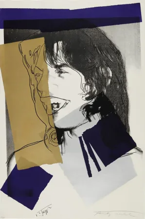 Serigrafía Warhol - Mick Jagger (FS II.142)