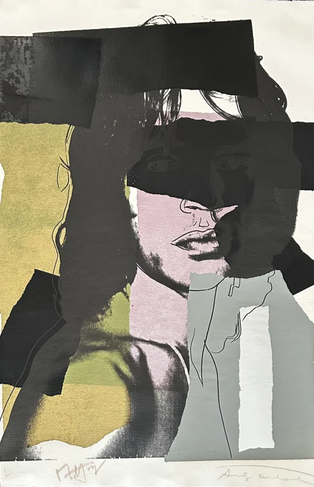 Serigrafía Warhol - Mick Jagger (FS II.145)