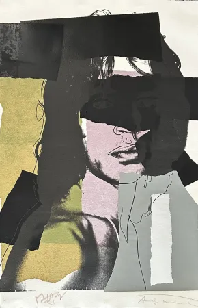 Serigrafía Warhol - Mick Jagger (FS II.145)