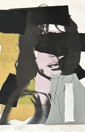 Serigrafía Warhol - Mick Jagger (FS II.145)