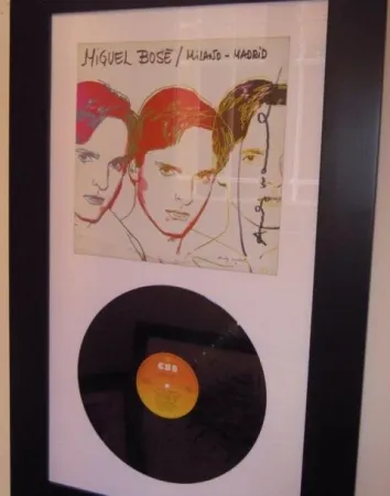 Múltiple Warhol - Miguel Bosè. Milano/Madrid