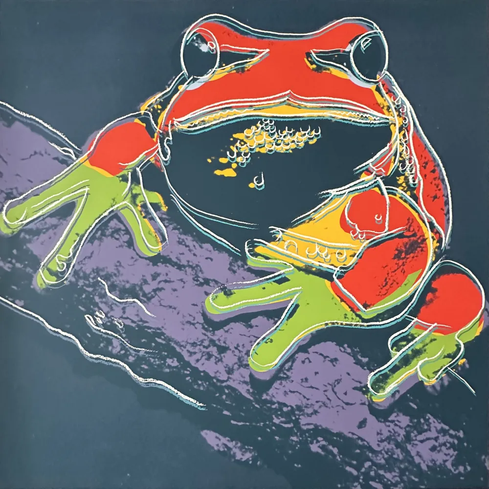 Serigrafía Warhol - Pine Barrens Tree Frog (FS II.294)
