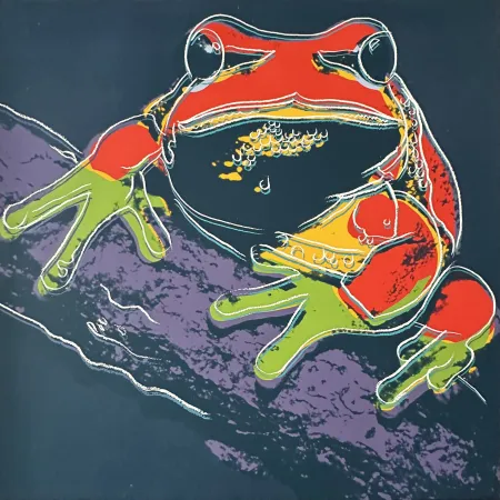 Serigrafía Warhol - Pine Barrens Tree Frog (FS II.294)