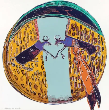 Serigrafía Warhol - Plains Indian Shield (FS II.383)
