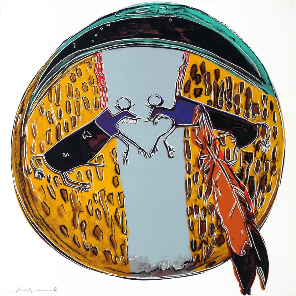 Serigrafía Warhol - Plains Indian Shield (FS II.383)