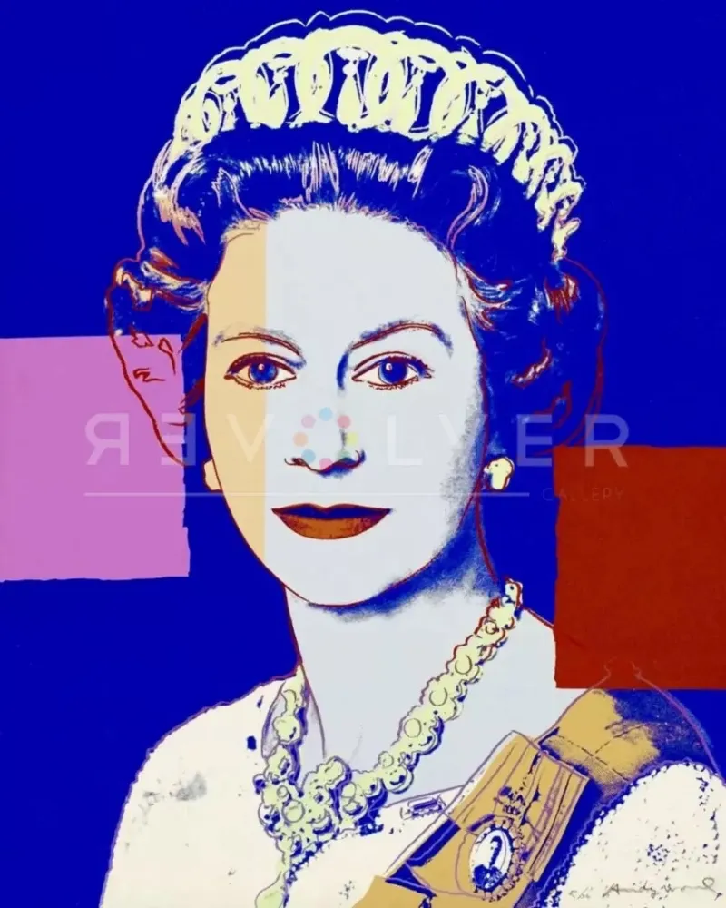 Serigrafía Warhol - Queen Elizabeth II 337