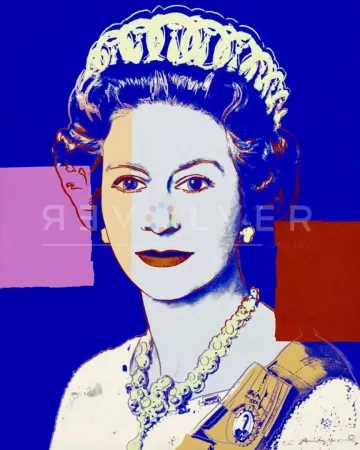 Serigrafía Warhol - Queen Elizabeth II 337