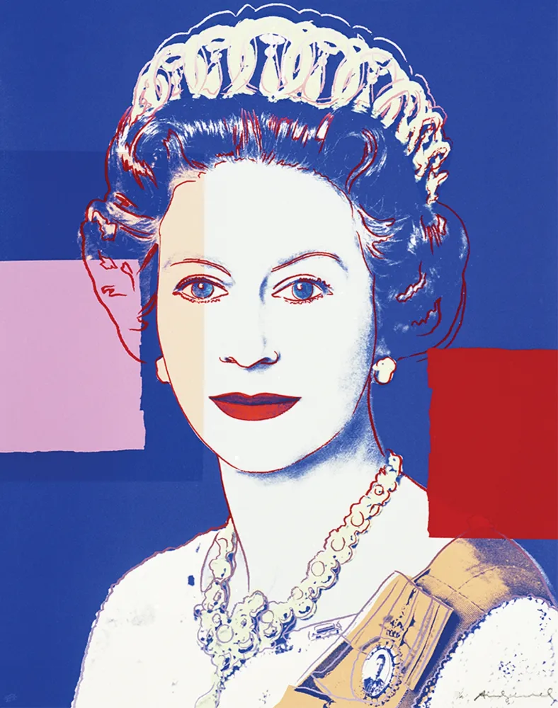 Serigrafía Warhol - Queen Elizabeth II 337