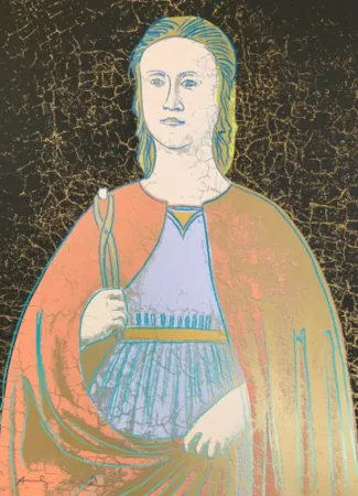 Serigrafía Warhol - Saint Apollonia (F. & S. II.331)