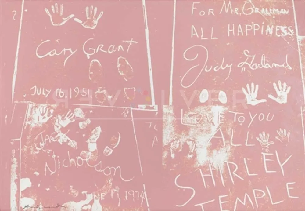 Serigrafía Warhol - Sidewalk (FS II.304) 