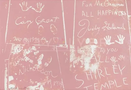 Serigrafía Warhol - Sidewalk (FS II.304) 