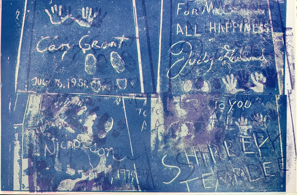 Serigrafía Warhol - Sidewalk (FS IIB.304)  Trial Proof