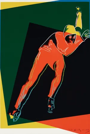 Serigrafía Warhol - Speed Skater (Trial Proof)