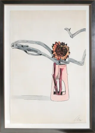 Serigrafía Warhol - Sunflower FS II.112