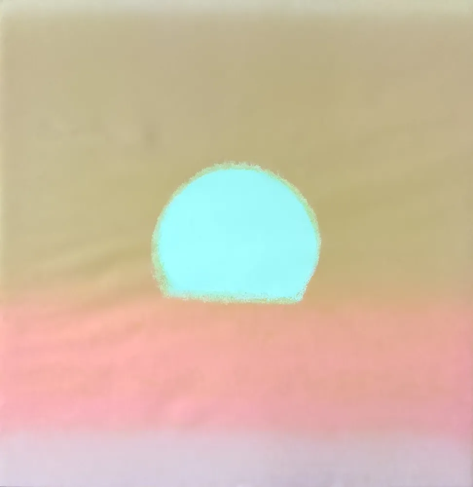 Serigrafía Warhol - Sunset 88 (FS II.88) (Unique)