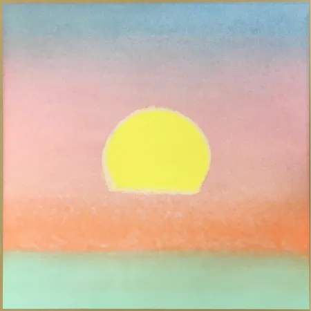 Serigrafía Warhol - Sunset (FS II.85) (Unique)
