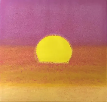 Serigrafía Warhol - Sunset (FS II.88) (Unique)