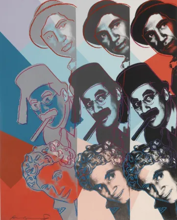 Litografía Warhol - The Marx Brothers (F. & S. II.232)