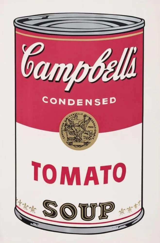 Serigrafía Warhol - Tomato Soup, II.46 from Campbell's Soup I