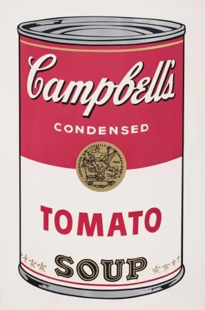 Serigrafía Warhol - Tomato Soup, II.46 from Campbell's Soup I