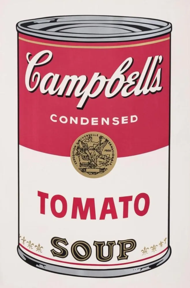 Serigrafía Warhol - Tomato Soup, II.46 from Campbell's Soup I