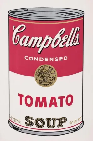 Serigrafía Warhol - Tomato Soup, II.46 from Campbell's Soup I