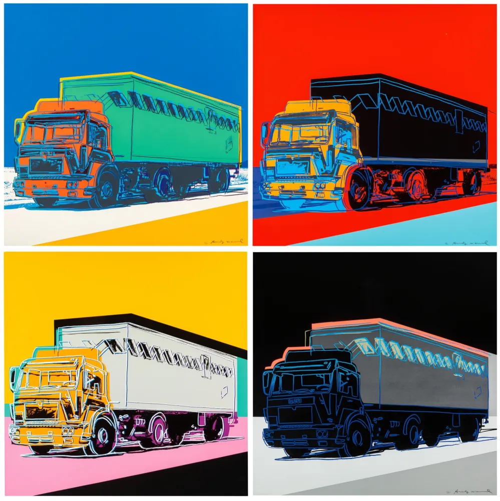 Serigrafía Warhol - Truck Complete Portfolio