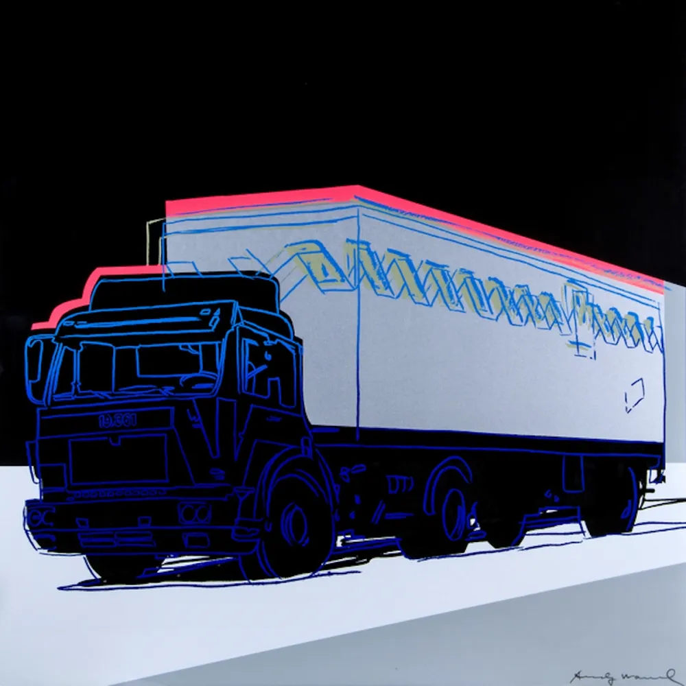 Serigrafía Warhol - Truck (FS II.370) 