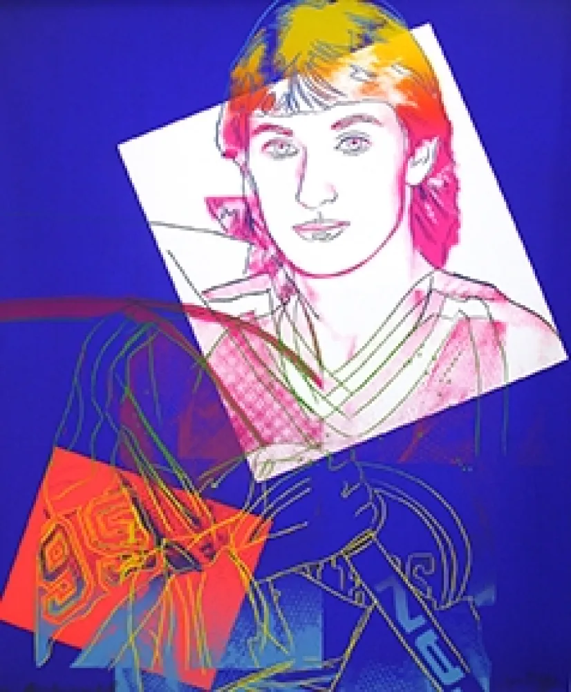 Serigrafía Warhol - Wayne Gretsky