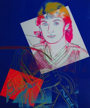 Serigrafía Warhol - Wayne Gretzky (FS II.306)