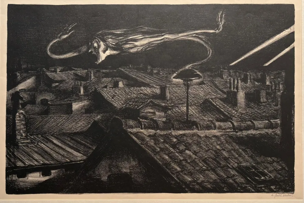Litografía Weber - Die Sirene