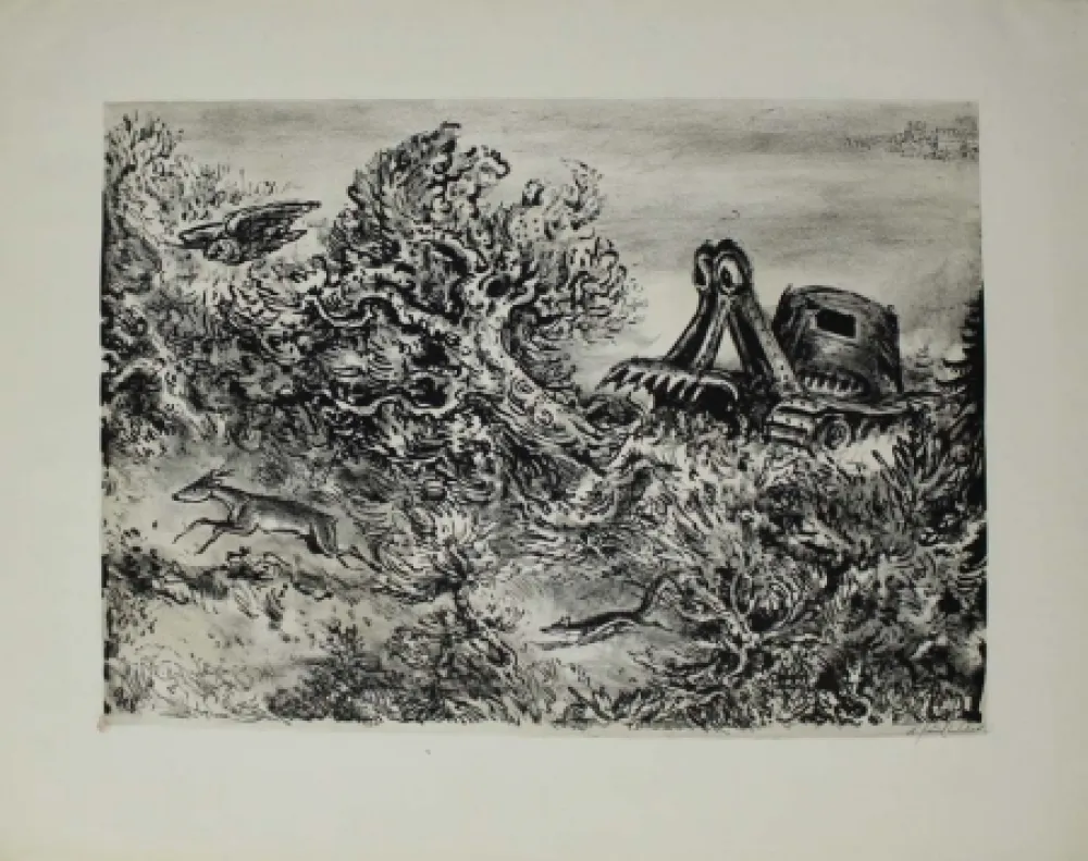 Litografía Weber - Fortschritt / Progress