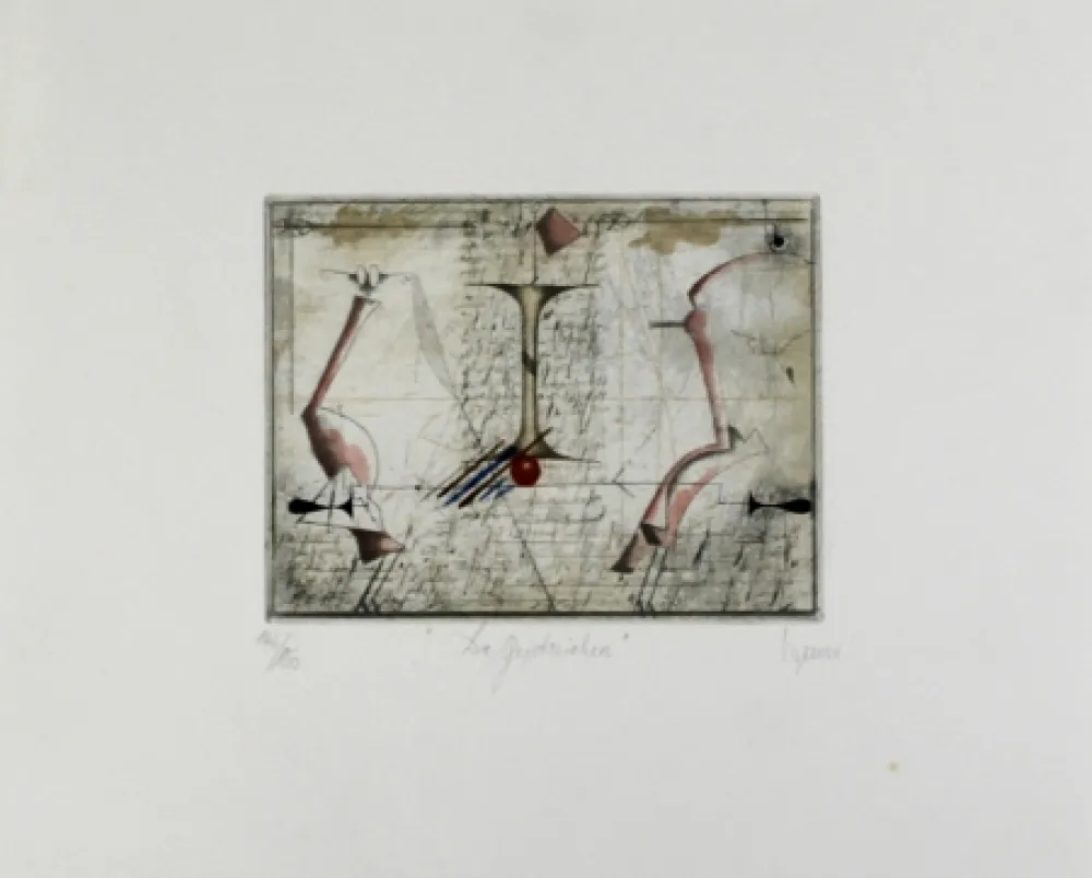 Grabado Werner - Die Geistreichen