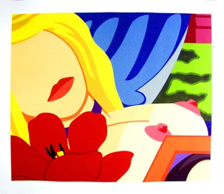 Litografía Wesselmann - Bedroom blonde