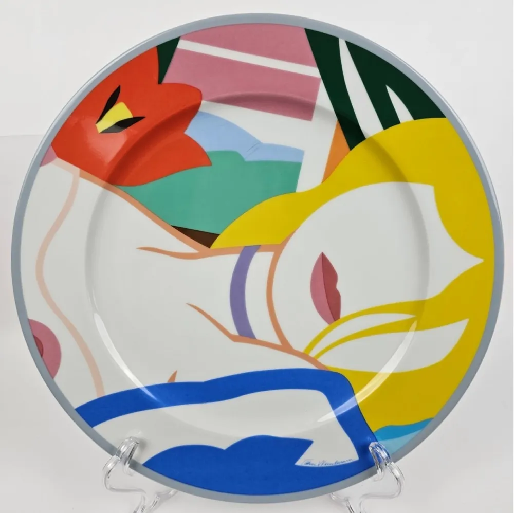 Múltiple Wesselmann - Blonde Vivienne. Künstlerplatzteller