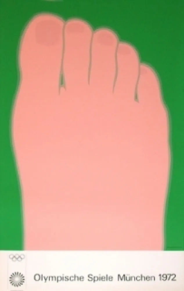 Serigrafía Wesselmann - Jeux Olympiques de Munich 1972