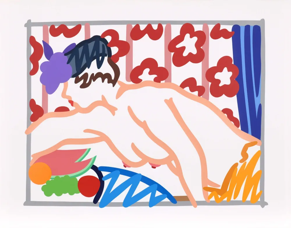 Serigrafía Wesselmann - Judy Reaching Over Table