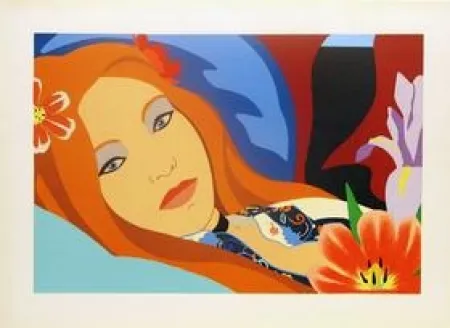 Litografía Wesselmann - Lulu
