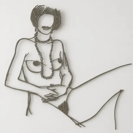 Múltiple Wesselmann - Monica with Necklace, Hands Folded