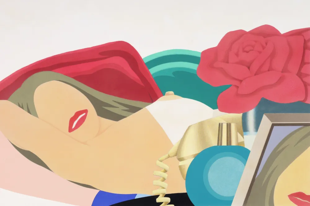 Litografía Wesselmann - Nude