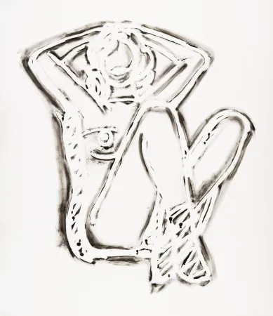 Litografía Wesselmann - Rosemary Sitting Straight Up