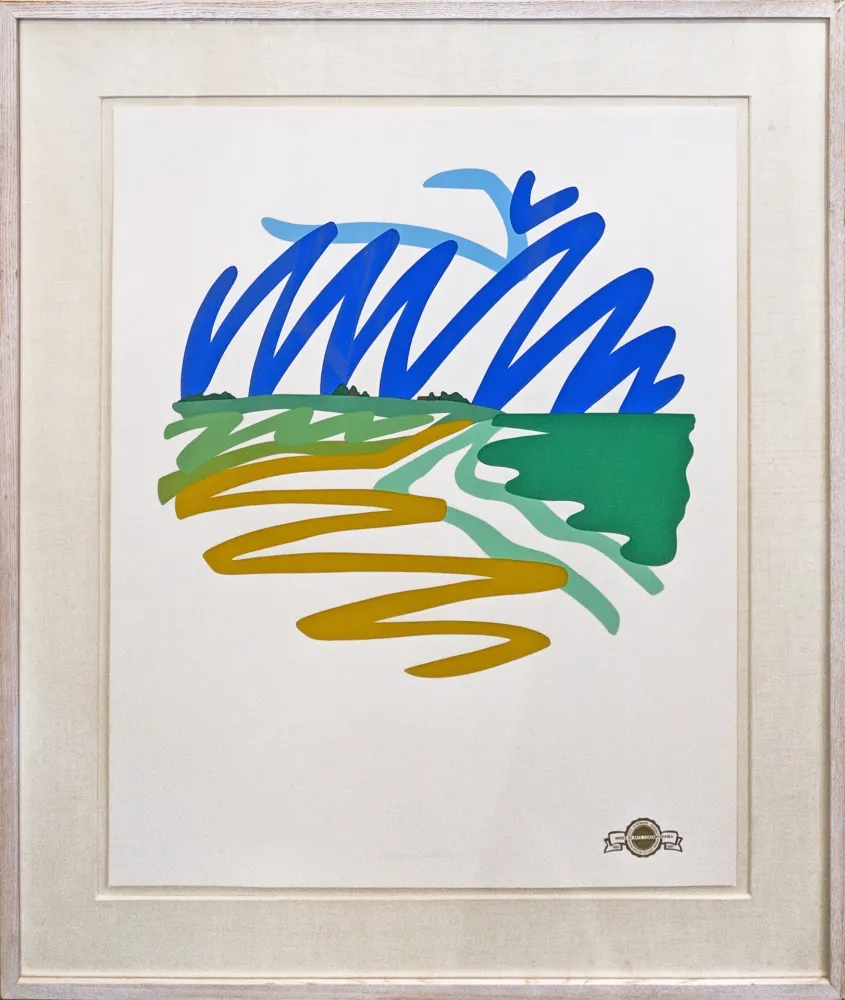 Serigrafía Wesselmann - SEASCAPE (ROUND)